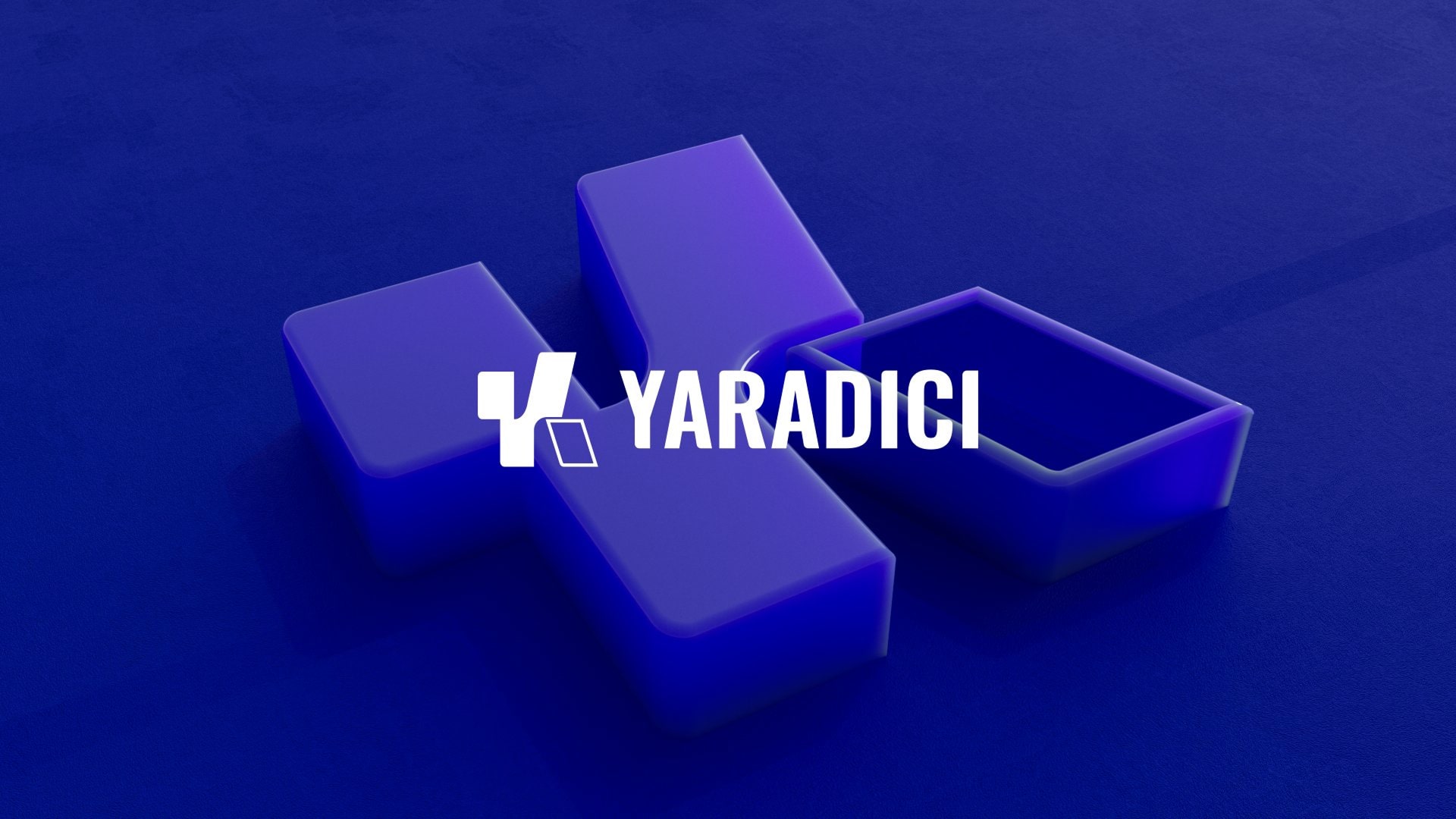 Yaradici logo design with pencil creative motif